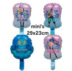 Kpop folie ballonnen * mini's * set van 4 stuks, Ophalen of Verzenden, Nieuw, Versiering, Verjaardag