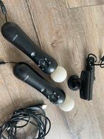 PlayStation 3 en 4 move controllers met camera, Ophalen of Verzenden, Zo goed als nieuw, PlayStation 1