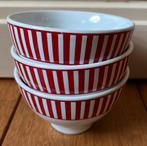 3 in 1 koop theekommetjes kommetjes 10cm doorsnee, Ophalen of Verzenden, Zo goed als nieuw, Overige stijlen, Kop(pen) en/of Schotel(s)