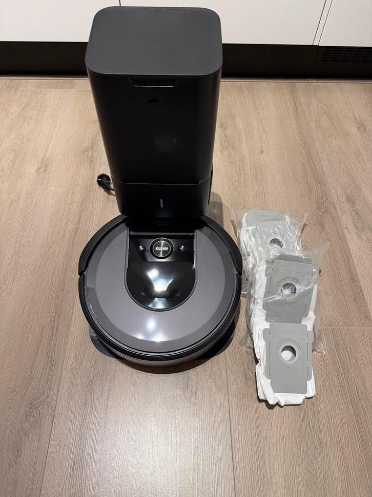 iRobot i7+ & Braava Jet M6 - set, Witgoed en Apparatuur, Stofzuigers, Gebruikt, Robotstofzuiger, Minder dan 1200 watt, Reservoir