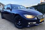 BMW 3 Serie Touring 318D M-SPORT HIGH EXECUTIVE LEER/NAVI/EC, Auto's, BMW, 21 km/l, Gebruikt, Zwart, 4 cilinders