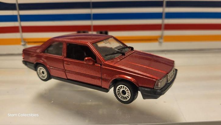 Polostil Volvo 780 Coupe Bertone Red Metallic, Hobby en Vrije tijd, Modelauto's | 1:43, Gebruikt, Auto, Overige merken, Ophalen of Verzenden