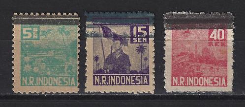 Indie Indonesie Sumatra 23/ 25 PF ; VEEL JAPANSE BEZETTING, Postzegels en Munten, Postzegels | Nederlands-Indië en Nieuw-Guinea