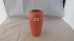 mooie oranje Bay vaas, Aardewerk of Porselein, Oranje, Ophalen of Verzenden, Zo goed als nieuw