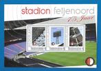 Postzegelvel Stadion Feyenoord 75 jaar - 2012, Postzegels en Munten, Verzenden, Na 1940, Postfris