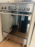 Smeg 4pits gas fornuis met hetelucht funktie, Witgoed en Apparatuur, Fornuizen, Ophalen, Hete lucht, 60 cm of meer, 4 kookzones