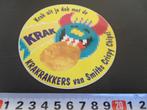 sticker Krakrakkers van Smiths Crispy Chips !, Verzamelen, Ophalen, Zo goed als nieuw