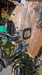Bobike fietsstoel met windscherm, Fietsen en Brommers, Fietsaccessoires | Fietsstoeltjes, Ophalen, Zo goed als nieuw