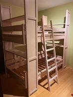 Lundia stapelbed / 90-200 / hoge kwaliteit / perfecte staat, Ophalen, 90 cm, Eenpersoons, Wit