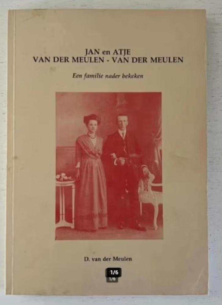 Jan en Atje van der Meulen - en hun voor- en nageslacht, Boeken, Overige Boeken, Zo goed als nieuw, Ophalen of Verzenden