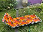 Retro ligbed gebruikte vintage staat, Tuin en Terras, Ligbedden, Ophalen, Gebruikt