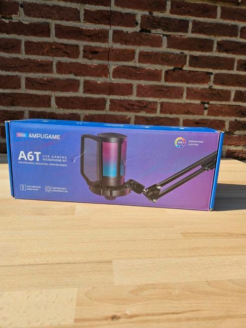 Fifine Ampligame A6T microfoon, Muziek en Instrumenten, Microfoons, Zo goed als nieuw, Overige typen, Ophalen of Verzenden