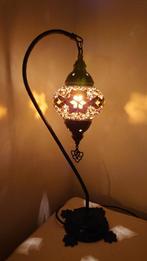 Diverse Oosterse Arabische tafellamp zwanenhals glasmozaiek, Oosters Arabisch 1001nacht Boho Ibiza Marrakech Marokkaans Turks