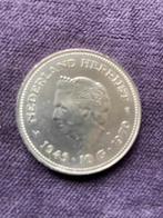 10 Gulden 1970 - Nederland Herrijst, Koningin Juliana, Zilver, Ophalen of Verzenden, Losse munt