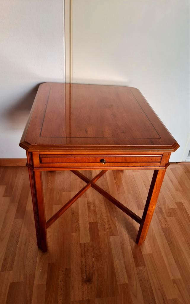 Drexel Heritage klassieke schrijftafel bureautafel muurtafel, Antiek en Kunst, Antiek | Meubels | Tafels, Ophalen