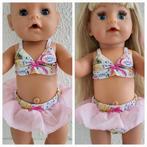 Baby Born kleertjes Bikini DeLuxe Babyborn Excl.poppen, Ophalen of Verzenden, Zo goed als nieuw, Babypop