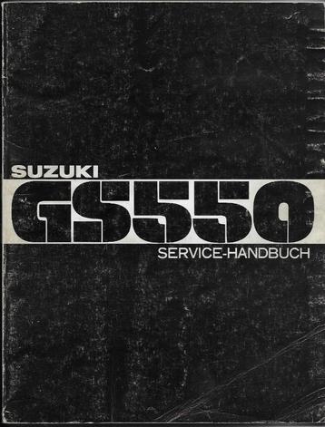 Suzuki GS550 Service Handbuch (610s) beschikbaar voor biedingen