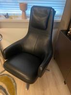 Originele Vitra Repos fauteuil zeer goede staat zwart leder, Huis en Inrichting, Fauteuils, Ophalen, Zo goed als nieuw, 50 tot 75 cm