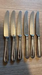 Gerritsen & van Kempen verzilverde fruitmesjes Hollands glad, Antiek en Kunst, Ophalen of Verzenden