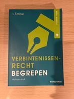I. Timmer - Verbintenissenrecht begrepen, Ophalen of Verzenden, Zo goed als nieuw, I. Timmer