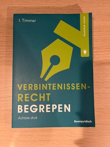 I. Timmer - Verbintenissenrecht begrepen beschikbaar voor biedingen