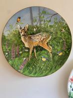 Bordje hertje Palissy vintage, Antiek en Kunst, Ophalen of Verzenden