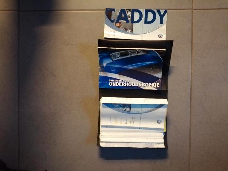 Compleet mapje boekjes VW CADDY type 2K  2004/2010, Auto diversen, Handleidingen en Instructieboekjes, Ophalen of Verzenden
