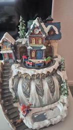 Sfeervol Kerstdorp met Trein & Waterval, Diversen, Kerst, Ophalen