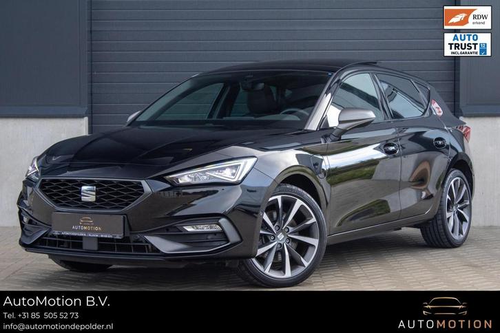 SEAT Leon 1.4 TSI eHybrid PHEV FR BusInt. PANO CAMERA ACC CA, Auto's, Seat, Bedrijf, Te koop, Leon, ABS, Achteruitrijcamera, Adaptive Cruise Control