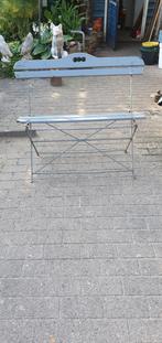 brocante bistro  bankje, Ophalen, Gebruikt, Wasrek