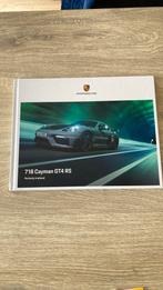 Porsche cayman gt4 rs brochure, Nieuw, Porsche, Ophalen of Verzenden