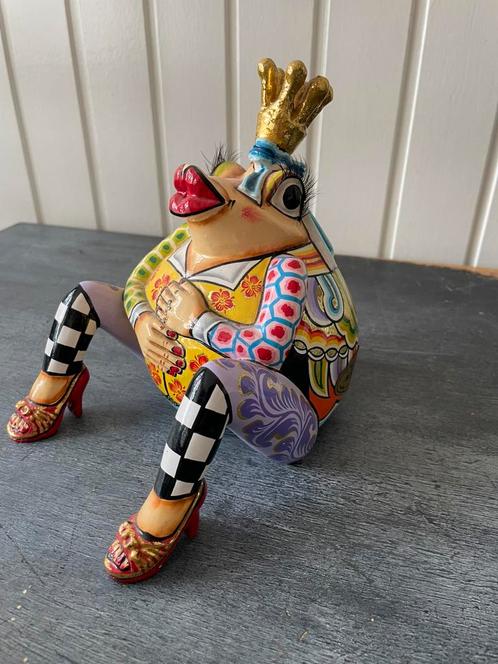 Authentiek Tom’s Drag Beeldje “Kikkerkoningin”, Antiek en Kunst, Kunst | Designobjecten, Ophalen