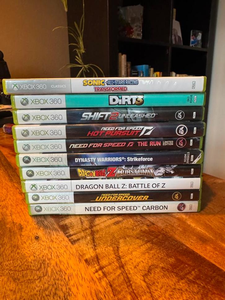 11 Xbox 360 games in goede staat, Spelcomputers en Games, Games | Xbox 360, Zo goed als nieuw, Racen en Vliegen, 1 speler, Vanaf 12 jaar