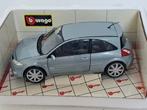 Renault Megane RS Sport 225 Grijs 1/18  NIEUW, Ophalen of Verzenden, Zo goed als nieuw, Auto, Bburago