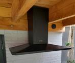 Afzuigkap zwart stoves, Witgoed en Apparatuur, Afzuigkappen, Ophalen, Gebruikt, 200 tot 400 m³ per uur, Wandschouwkap