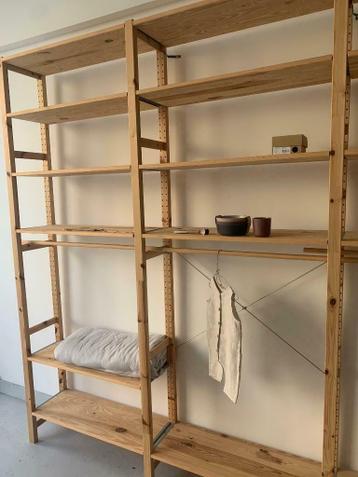 4 grenen stellingkasten:   WEDEKA, Ivar en Ikea - afbeelding 1