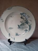 Petrus Regout Marines groot bord 37,5cm doorsnede, Ophalen of Verzenden