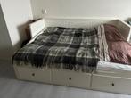 IKEA hemnes bed, Ophalen, Gebruikt, Wit, Tweepersoons