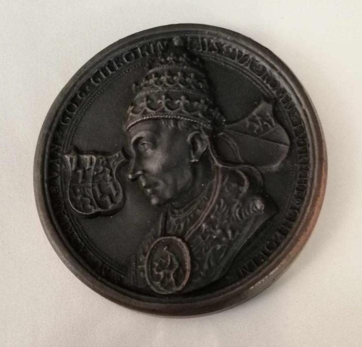 Penning Bezoek Paus, Postzegels en Munten, Penningen en Medailles, Overige materialen, Nederland, Verzenden