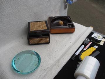 2 st asbak Vintage ITALY design Fontana Arte/ SC3+ pot beschikbaar voor biedingen