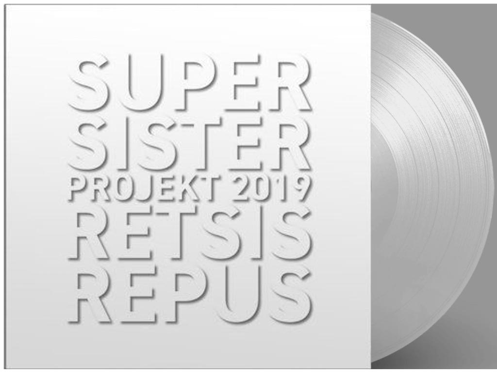 Vinyl LP Supersister Projekt 2019 Retsis Repus CLEAR NIEUW, Ophalen of Verzenden, Nieuw in verpakking, 12 inch