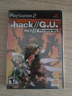 .Hack //G.U. Vol 1: Rebirth sealed NTSC dot Hack, Spelcomputers en Games, Games | Sony PlayStation 2, 1 speler, Ophalen, Nieuw