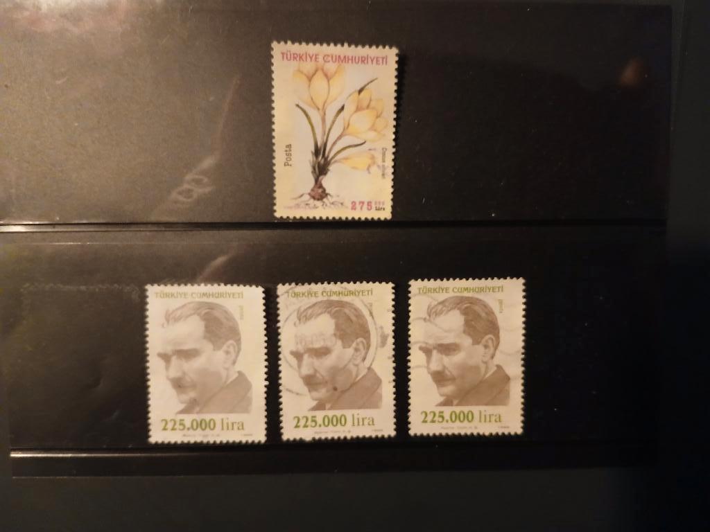 Postzegels Turkije, Postzegels en Munten, Postzegels | Azië, Ophalen of Verzenden, Gestempeld, Midden-Oosten