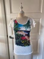 T-shirt/shirt Silver Creek S, Wit, Ophalen of Verzenden, Zo goed als nieuw, Korte mouw