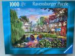 Legpuzzel 1000 st nieuw 1x gelegd Ravensburger Cotswolds, Ophalen of Verzenden, 500 t/m 1500 stukjes, Nieuw, Legpuzzel