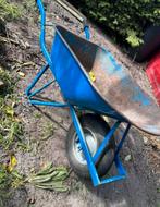 Blauwe kruiwagen - Gebruikt, Ophalen of Verzenden, Gebruikt, Handmatig, Tweewielig