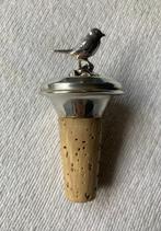 Zilveren sierkurk met vogel - Den Oudsten, Ophalen of Verzenden, Zilver