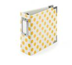 We Are Memory Keepers 4x4 inch Ring Album Neon Yellow 660115, Verzenden, Nieuw, Album of Boek, Overige merken