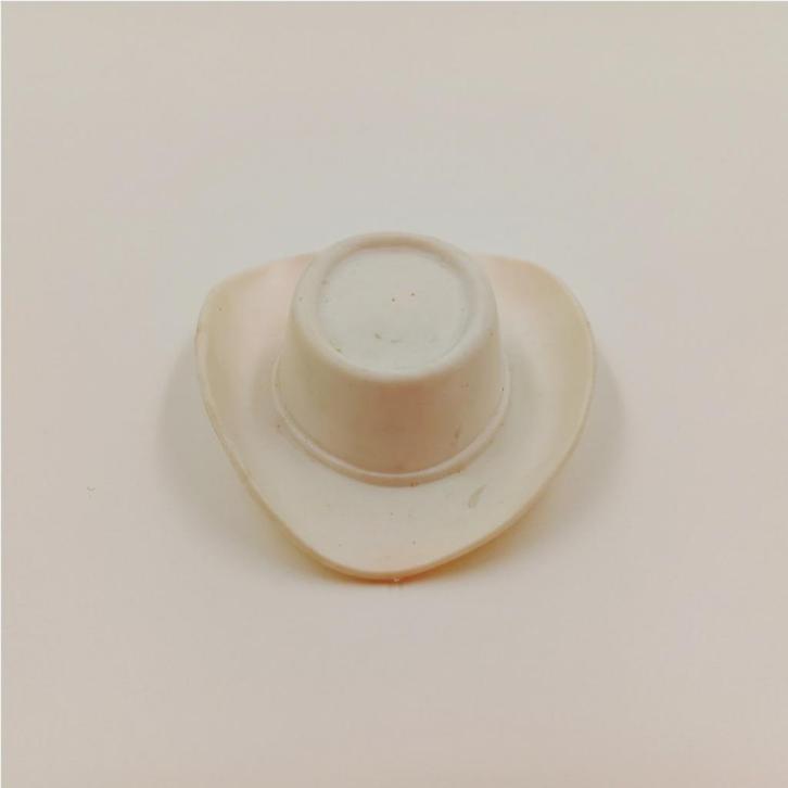 Lone Ranger White Cowboy Hat Marx Toys 70s, Verzamelen, Poppen, Zo goed als nieuw, Kleertjes, Ophalen of Verzenden