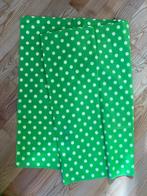 Tafelkleed plastic groen met stippen 178x138 cm., Ophalen of Verzenden, Nieuw, Rechthoek, Binnen
